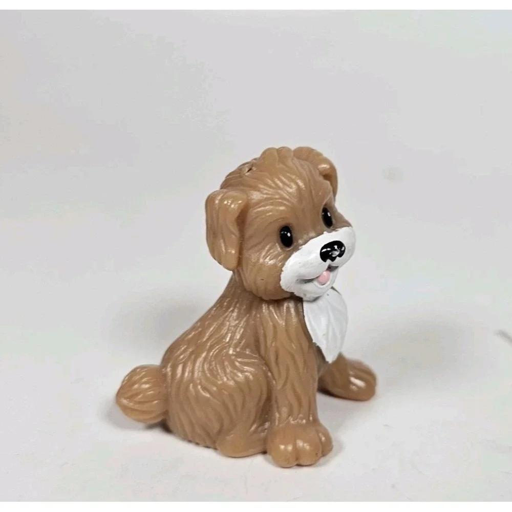 Fisher Price Loving Family Dollhouse Playtime Pet Brown / White Puppy Dog